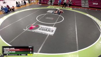 113 lbs Cons. Semi - Aiden Gruber, Minnesota vs Kaiden Hahn, Saint Croix Falls High School Wrestling