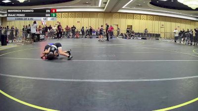 65 lbs Consi Of 8 #2 - Maverick Paminto, Spring Hills WC vs Isaac Perez, Savage House WC
