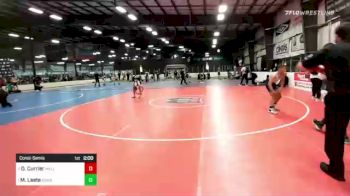 126 lbs Consolation - Drew Currier, Hall CT WC vs Maximilian Leete, Doughboy