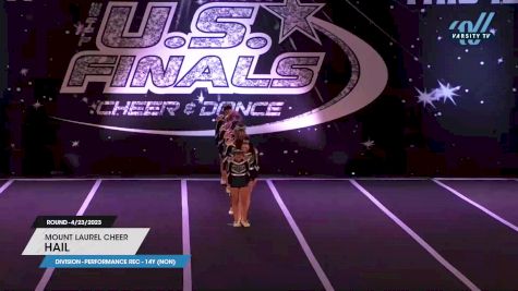 Mount Laurel Cheer - Hail [2023 L3 Performance Rec - 14Y (NON) 4/23/2023] 2023 The U.S. Finals: New Jersey