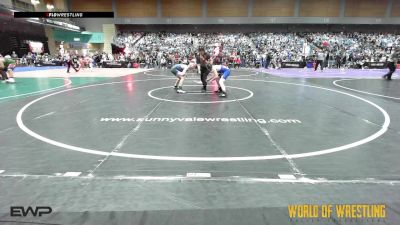105 lbs Consi Of 16 #2 - Collin Charvet, Popeye vs Mason Shank, Eastern Oregon Elite