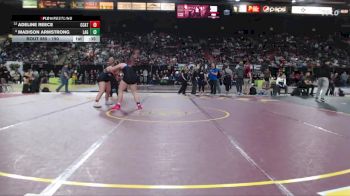 190 lbs Cons. Round 6 - Madison Armstrong, LaGrande vs Adeline Reece, Central Catholic