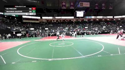 140 lbs Quarterfinal - Maximus Dauphin, GBW1 vs Eli Phillips, PWCA