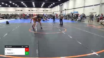 126 lbs Consolation - Tyler Tracy, NC vs Lucas Kapusta, PA