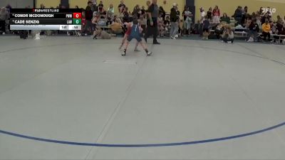65 lbs Cons. Round 5 - Conor McDonough, Pursuit Wrestling Minnesota vs Cade Senzig, LAW