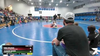 97 lbs Cons. Semi - Wes Holman, Glenrock Wrestling Club vs Hudson Baker, Rawtown Elite