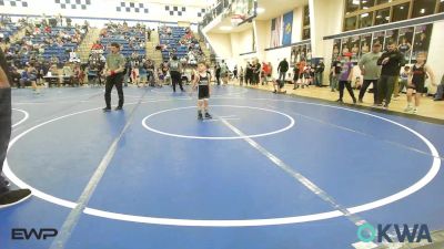 55 lbs Rr Rnd 5 - Tucker Korb, Vinita Kids Wrestling vs Huxley Sullivan, Blackwell Wrestling Club