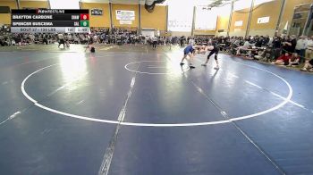 126 lbs Round Of 32 - Brayton Carbone, Shawsheen vs Spencer Buscema, Salem