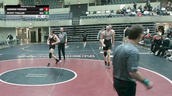 172 lbs Round 3 (4 Team) - Andrew Person, Centennial, MN vs Wyatt Thaller, Vacaville, CA