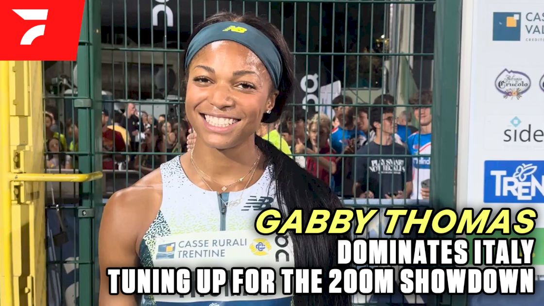 Gabby Thomas Dominates 100m in Italy, Eyes World Ultimates