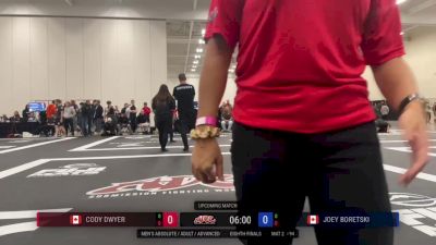 Cody Dwyer vs Joey Boretski 2025 ADCC Niagara Open
