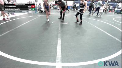 100 lbs 3rd Place - Jace Henson, Team Nomad vs Blake Holzbaugh, Team Guthrie Wrestling