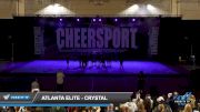 Atlanta Elite - Crystal [2022 L3 Senior Coed - D2 Day 1] 2022 CHEERSPORT Cartersville Classic