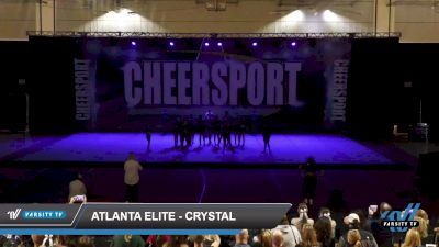 Atlanta Elite - Crystal [2022 L3 Senior Coed - D2 Day 1] 2022 CHEERSPORT Cartersville Classic