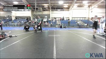 61 lbs Semifinal - Elan Winski, Scots Wrestling Club vs Breckon Milburn, Powerhouse Blue