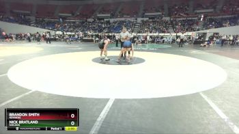 6A-144 lbs Quarterfinal - Brandon Smith, Newberg vs Nick Bratland, Sheldon