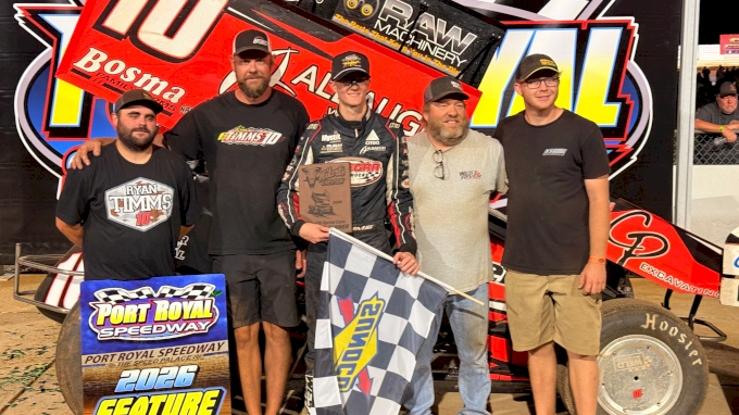 2026 High Limit Tuscarora 50 Thursday Results At Port Royal Speedway