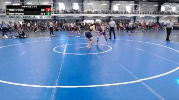 Silver 149 lbs Cons. Round 2 - Ben Guerra, Wisconsin-Whitewater vs Benito Diaz, Rochester Community & Tech. College