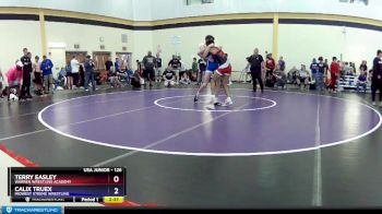 126 lbs Champ. Round 1 - Terry Easley, Warren Wrestling Academy vs Calix Truex, Midwest Xtreme Wrestling