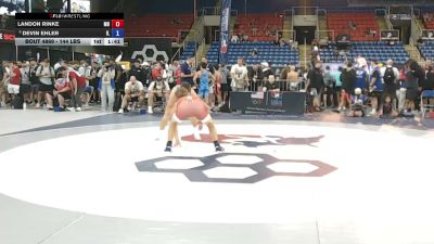 144 lbs Champ. Rd Of 64 - Landon Rinke, Minnesota vs Devin Ehler, Illinois