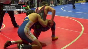 146 lbs 3rd Place Match - Roberto Gonzalez, Benicia vs Gabriel Simmons, Clayton Valley School