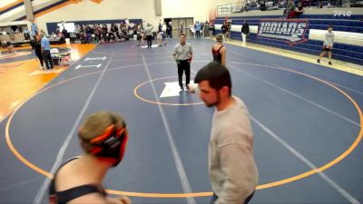 150 lbs Champ. Round 1 - Garrett Harder, Pontiac vs Luke Bruns, Decatur Unity Christian