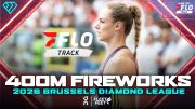 Three Personal Bests Set In Women's 400m 2026 Brussels Diamond League Final