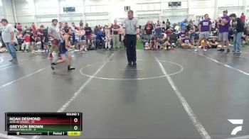 72 lbs Round 3 (8 Team) - Noah Desmond, ACES Of Spades vs Greyson Brown, Revolution Elite