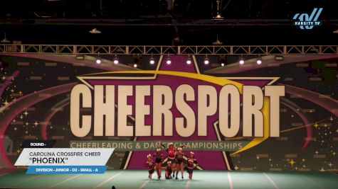 Carolina Crossfire Cheer - "Phoenix" [2023 L1 Junior - D2 - Small - A] 2023 CHEERSPORT National All Star Cheerleading Championship