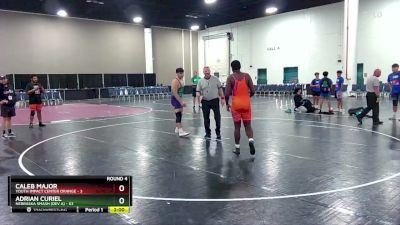 215 lbs Round 4 (6 Team) - Adrian Curiel, Nebraska Smash (Dev A) vs Caleb Major, Youth Impact Center Orange