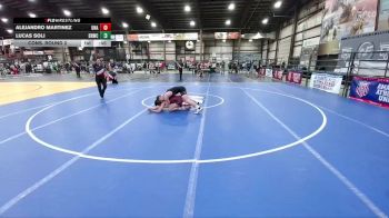138 lbs Cons. Round 2 - Lucas Soli, Dakota Rattlers Wrestling Club vs Alejandro Martinez, Unattached
