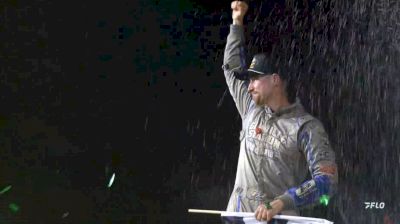 Chase Dietz Reacts After Tuscarora 50 Prelim Win at Port Royal
