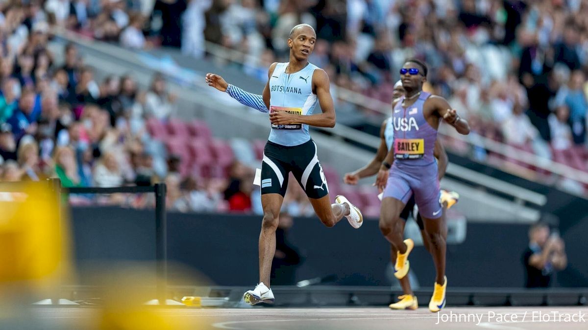 Busang Collen Kebinatshipi Sets World #5 All-Time 400m At World Ultimate Championships