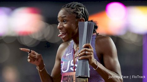 Melissa Jefferson-Wooden Puts On A SHOW In 100m Finals