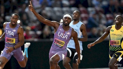 Kenny Bednarek Pulls Off 100m Upset To Conclude Day 2