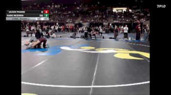 6A 190 lbs Cons. Round 2 - Jaxon Pharis, Centennial vs Kade Mcewen, Eagle