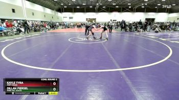 120 lbs Cons. Round 2 - Kayle Tyra, Fort Osage vs Dillan Piersel, Park Hill South