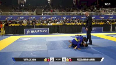 Rocco Armani Gambina vs Yahya Aziz Adam 2026 Pan Kids Jiu-Jitsu IBJJF Championship