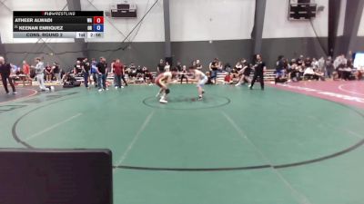 Junior Boys FS - 138 lbs Cons. Round 2 - Atheer Alwadi, WA vs Keenan Enriquez, OR
