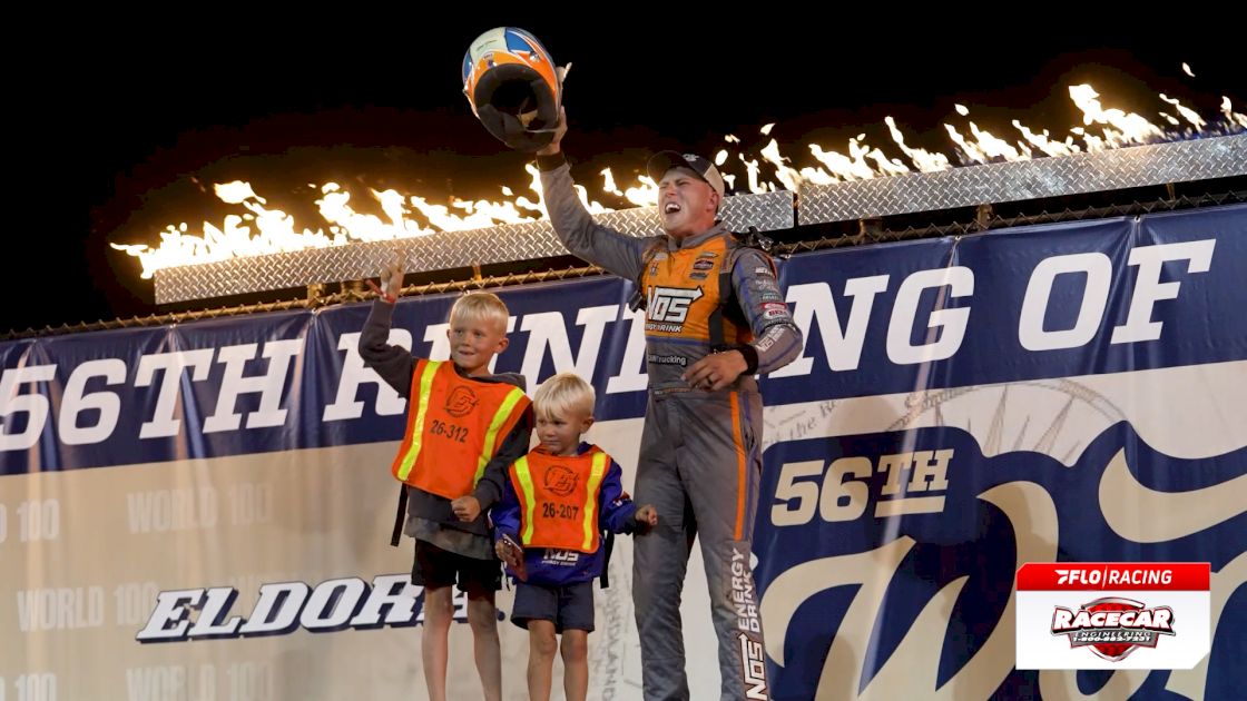 Hoffman Reacts After Biggest Career Win In Eldora World 100