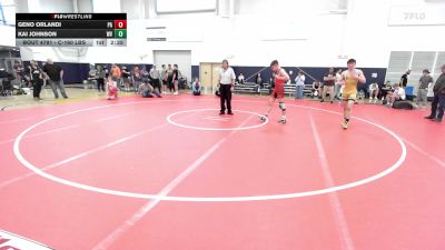 C-160 lbs Consolation - Geno Orlandi, PA vs Kai Johnson, WV