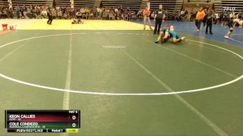 150 lbs Cons. Semi - Cole Condezo, Marshall/Lakeview/RTR vs Keon Callies, Elite