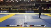 Céline Flores Bradm vs Giulia Justen Cadena 2025 Pan Kids Jiu-Jitsu IBJJF Championship