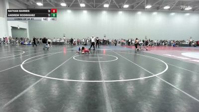152 lbs Consi Of 64 #1 - Nathan Barnes, TN vs Andrew Rodriguez, TX