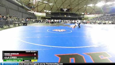 100 lbs Champ. Round 1 - Kylie O`Brien, Fitness Quest Wrestling Club vs Eedee Wheeler, Washington