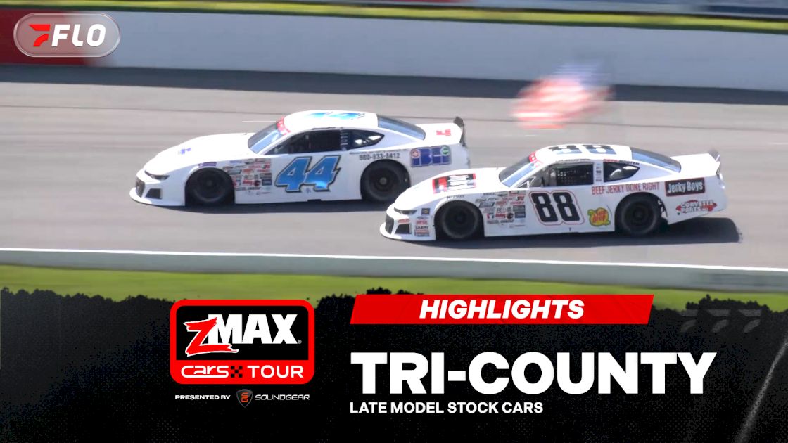Highlights: CARS Tour Late Model Stock Cars at Tri-County