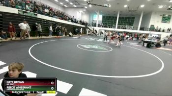 144 lbs Cons. Round 5 - Nate Brown, Big Piney vs Reece Whisenant, Greybull/Riverside