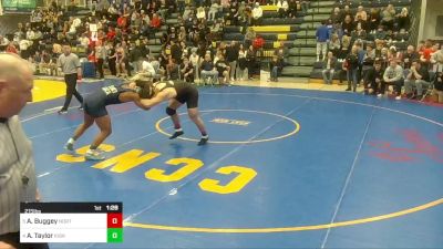 215 lbs Qtr-finals - Aidan Buggey, North Allegheny vs Abrahm Taylor, Kiski Area