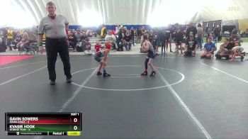 44 lbs Round 2 (8 Team) - Gavin Sowers, Rising Kingz vs Kvasir Hook, Xtreme Team