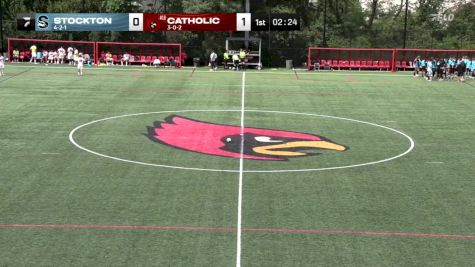 Replay: Stockton vs Catholic | Sep 20 @ 1 PM